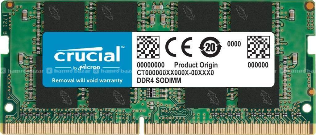 Crucial RAM 16GB DDR4 3200MHz Laptop Memory 3