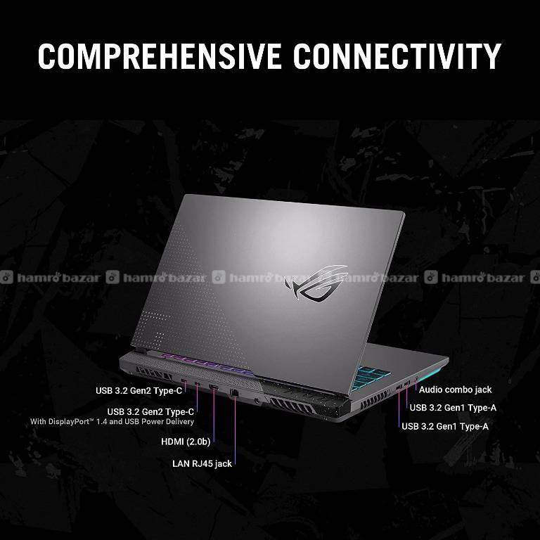 ASUS ROG STRIX G15 6800H/RTX3050/16GB RAM/512GB/ 6