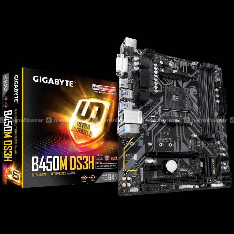 GIGABYTE B450M DS3H 1