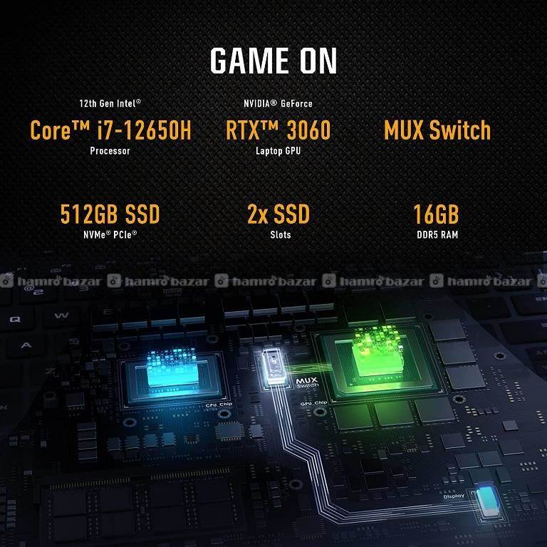 ASUS TUF DASH F15 i7 12 Gen Laptop 2