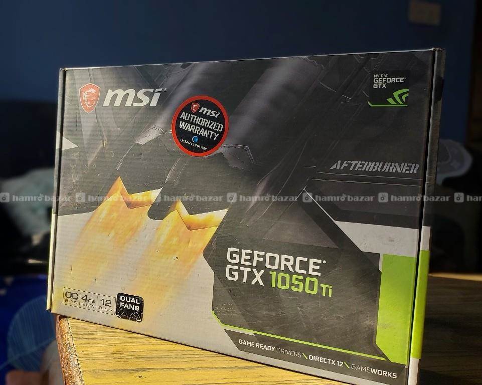 Graphics Card (MSI Geforce GTX 1050 Ti) OC Edition 2