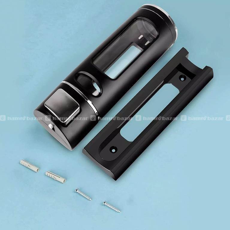 Wall Mount Soap Dispenser 400ML - Black 3