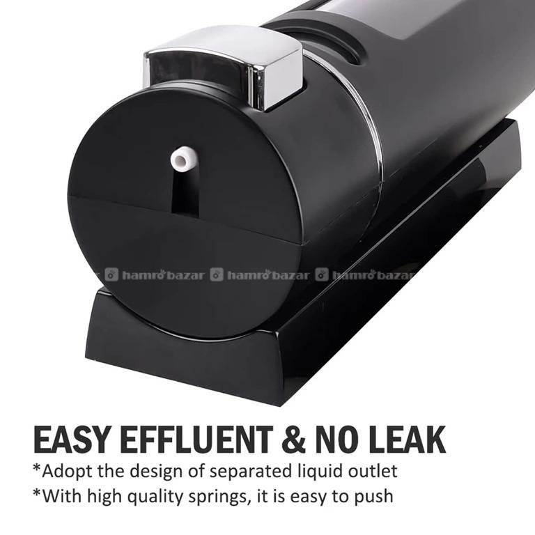 Wall Mount Soap Dispenser 400ML - Black 5