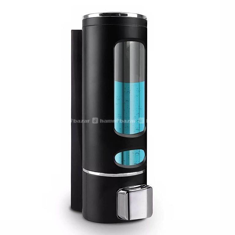 Wall Mount Soap Dispenser 400ML - Black 2