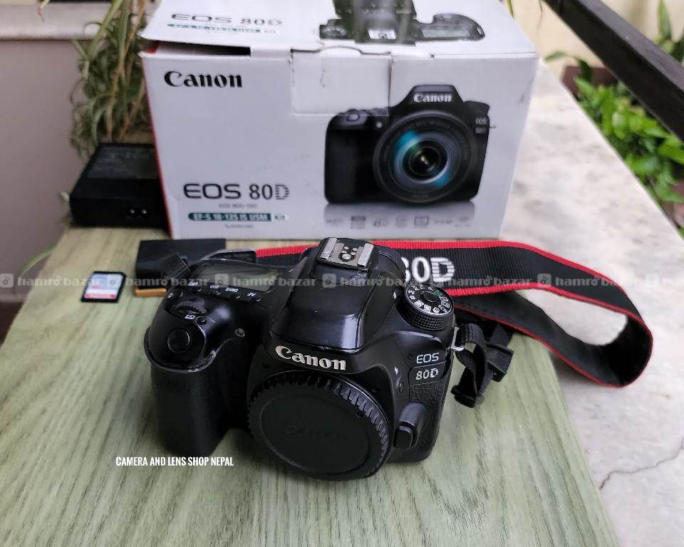 Canon Eos 80D Dslr Camera ( Exchange Also ) 1