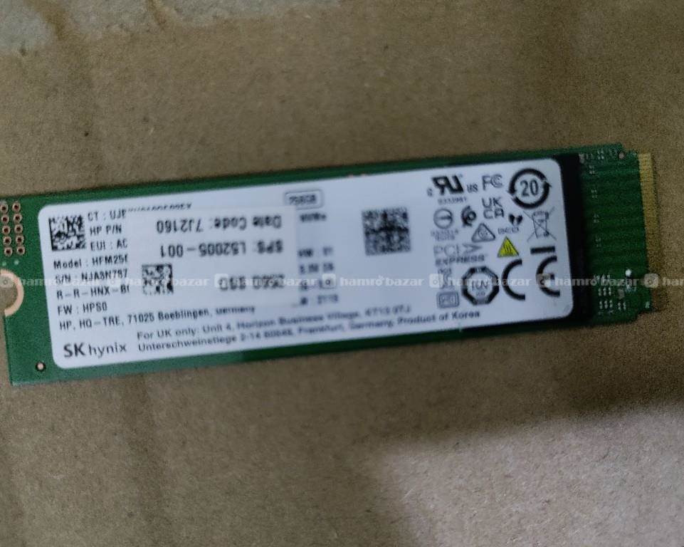 Brand New 256 Nvme ssd (WD,SK Hynix, Samsung) 5