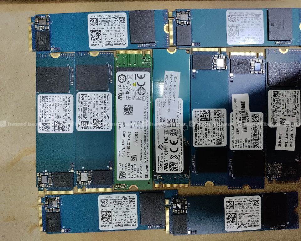 Brand New 256 Nvme ssd (WD,SK Hynix, Samsung) 1