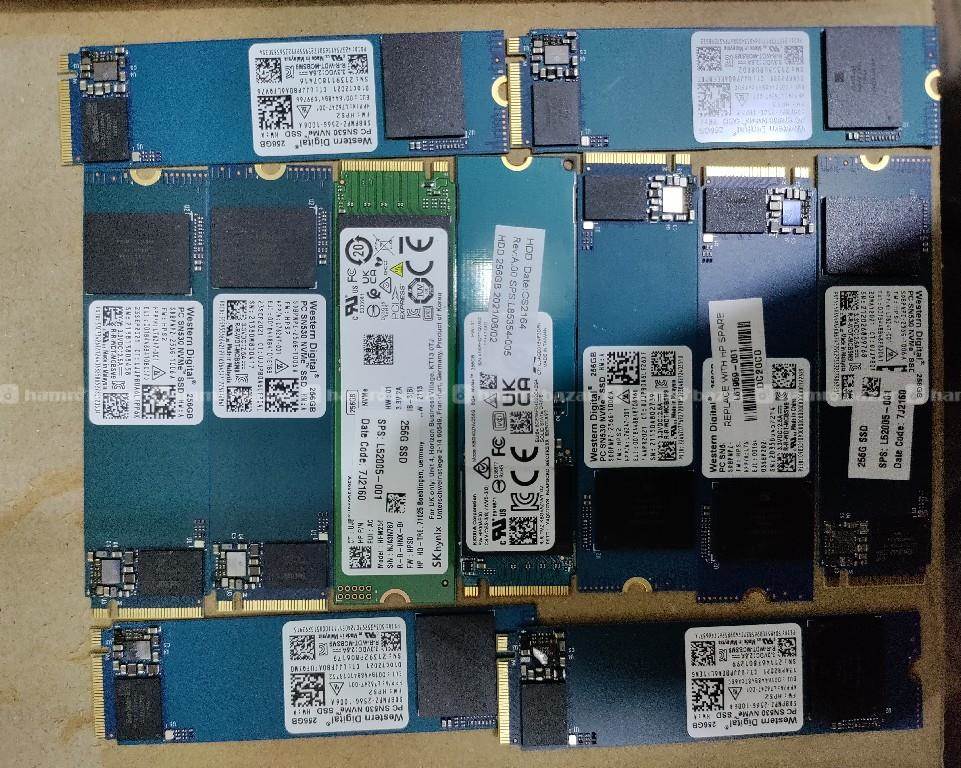 Brand New 256 Nvme ssd (WD,SK Hynix, Samsung) 2