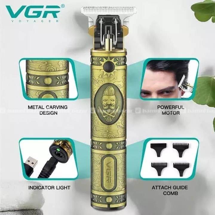 VGR-091 Antique Style Trimmer| Men Trimmer 3