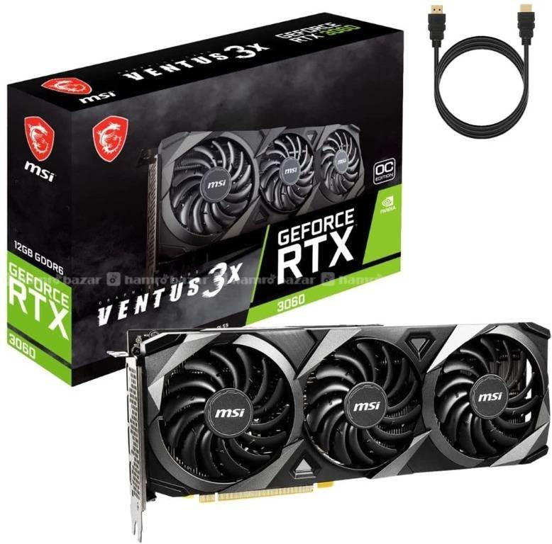 MSI Ventus 3X Gaming GeForce RTX 3060 Ti LHR OC 2