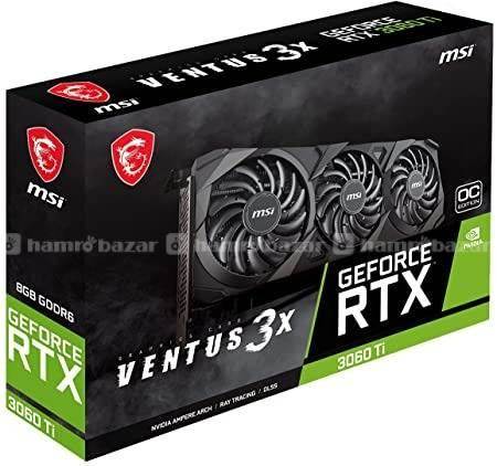 MSI Ventus 3X Gaming GeForce RTX 3060 Ti LHR OC 1
