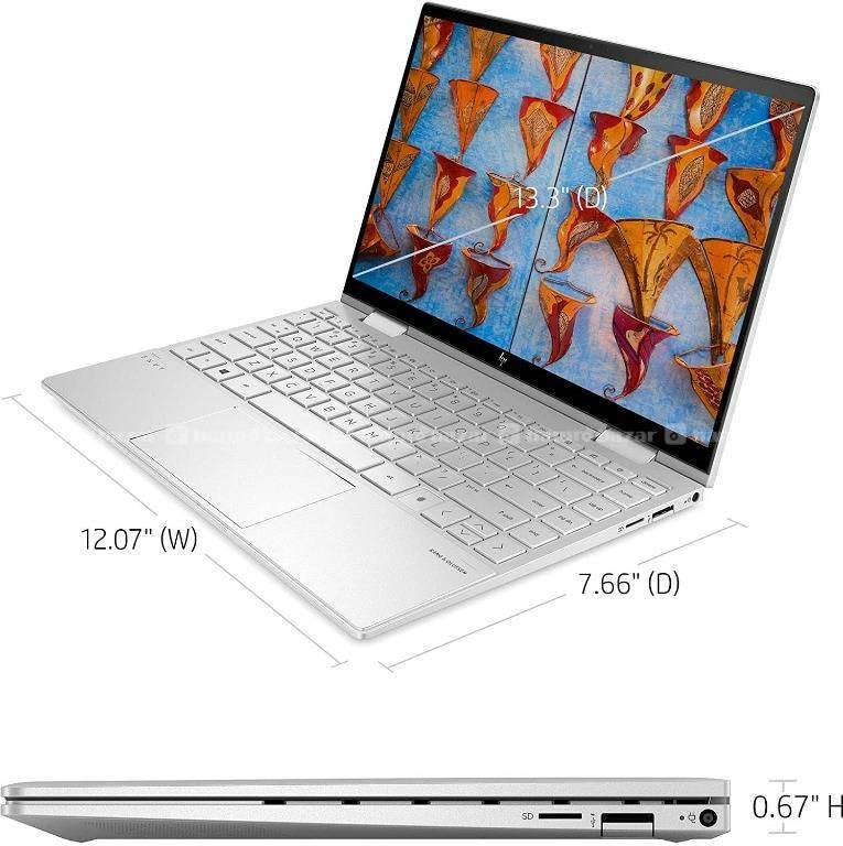 Hp Envy 13 i7 11th gen ips 360 Touch 8/512 laptop 2