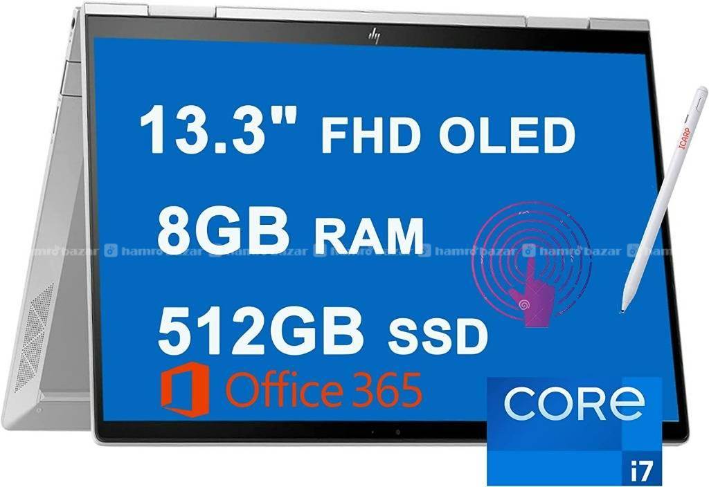 Hp Envy 13 i7 11th gen ips 360 Touch 8/512 laptop 6