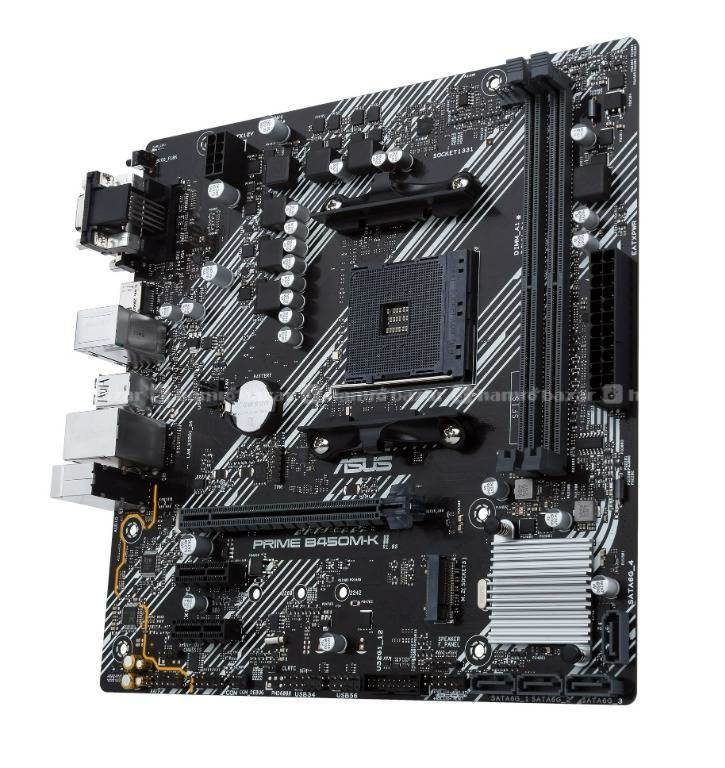 ASUS AMD AM4 PRIME B450M-K II 4