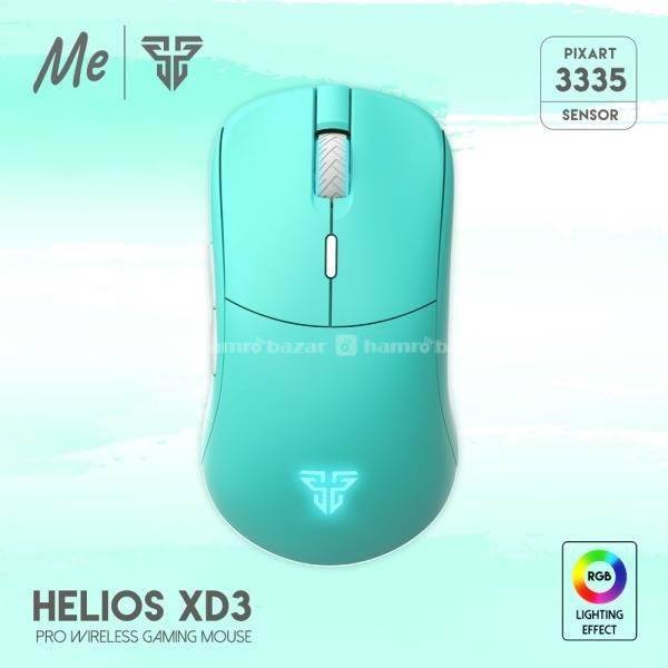 XD3 Wired+Wireless Gaming Mouse (Mint)  1
