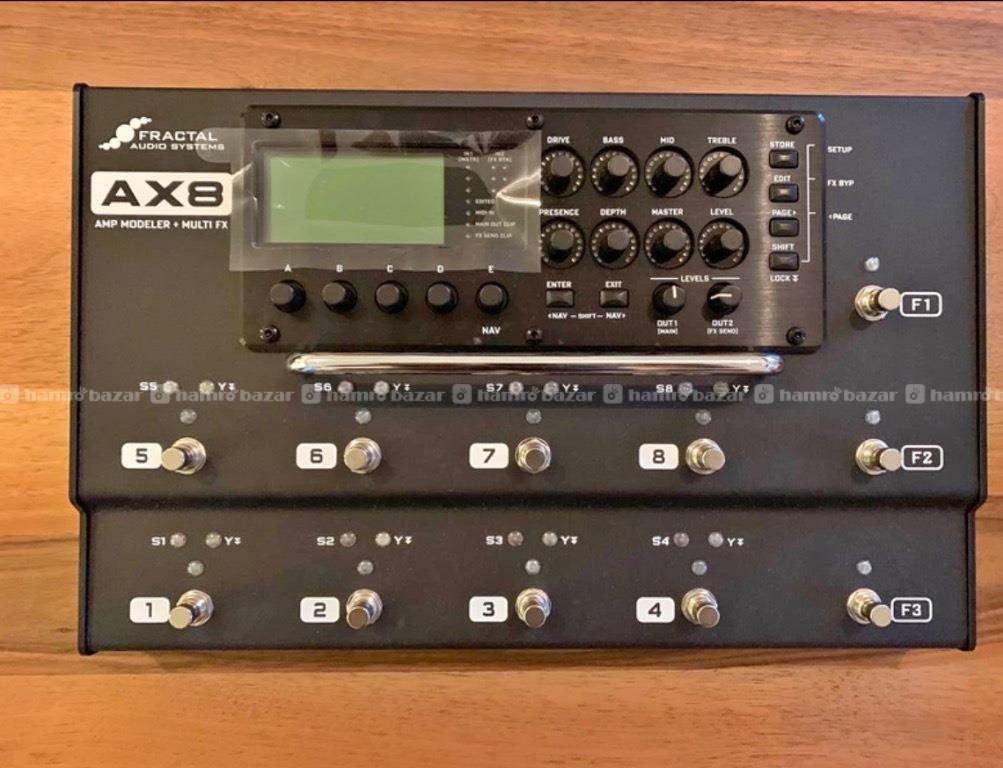 Fractal Audio-AX8 Amp Modeler/Multi-FX Processor for Rs.130000