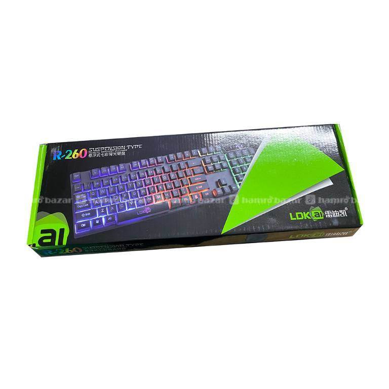 Lok R-260 Gaming keyboard  2