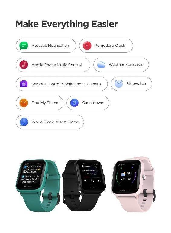 Amazfit Bip U pro  1