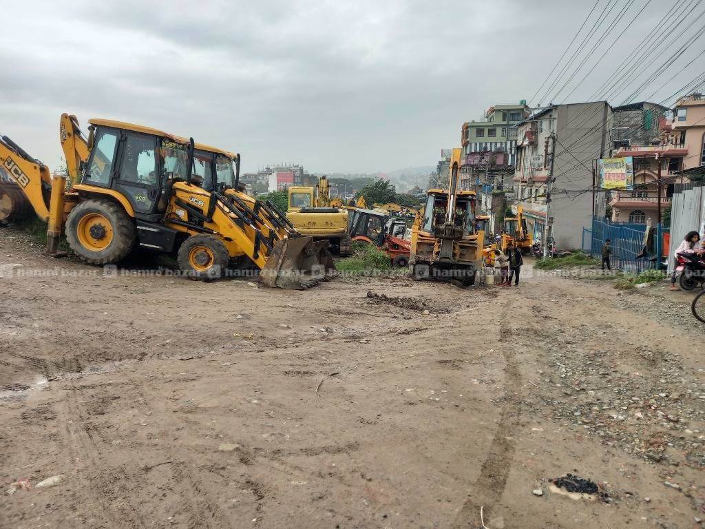 Jcb for rent Kathmandu valley per hours 1099