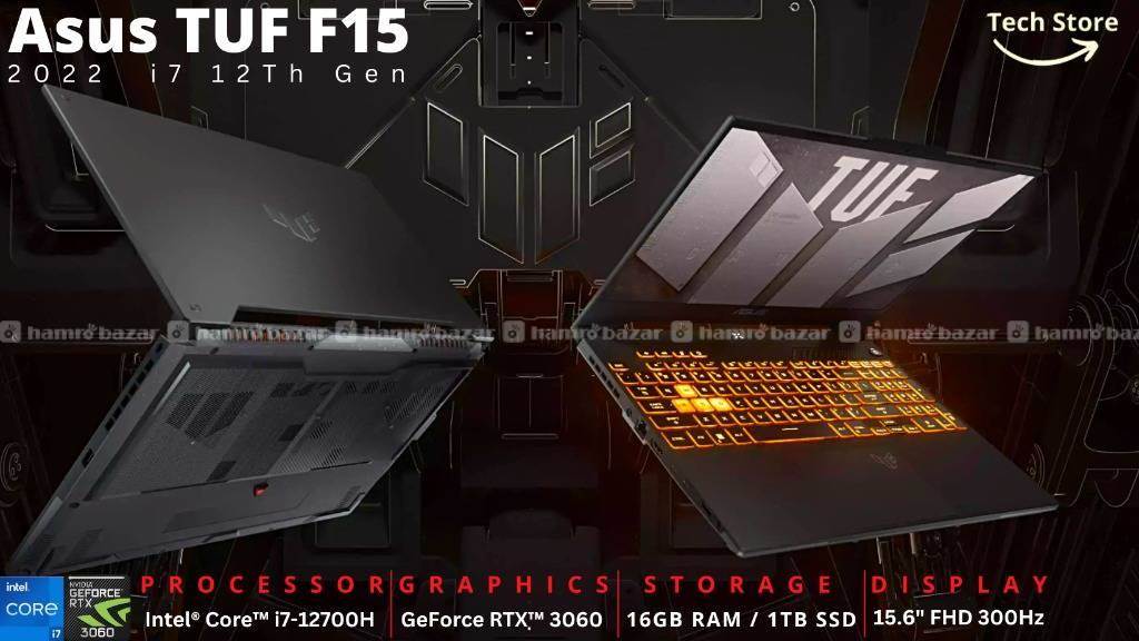 Asus TUF F15 2022 FX507ZM i7 12Th Gen 14 Core  1