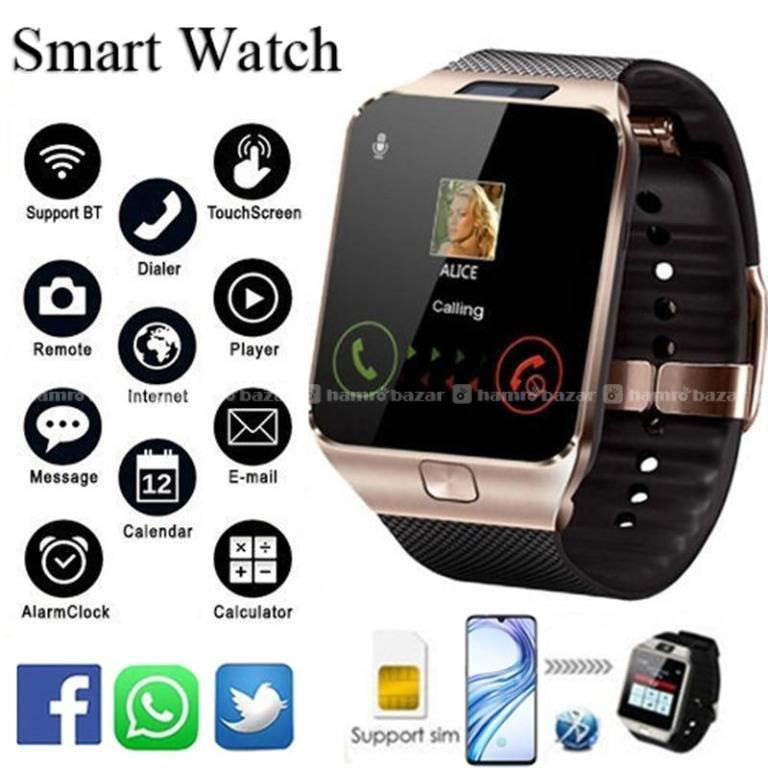 Smart Watch With Sim Card, Memory And Browser 4