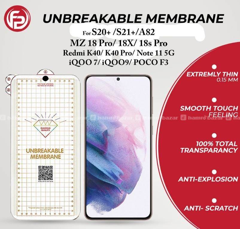 [P0554] Samsung S21 Plus Unbreakable membrane 1