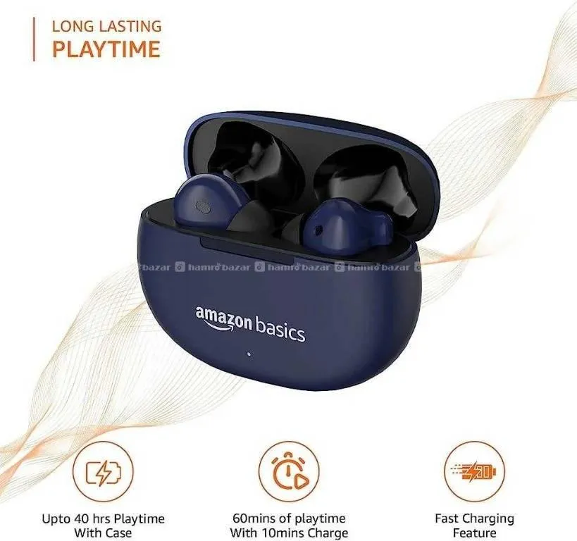 AmazonBasics True Wireless in-Ear Earbuds 3