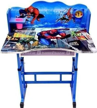 3D Design Adjustable Height Wooden Study Table And 3