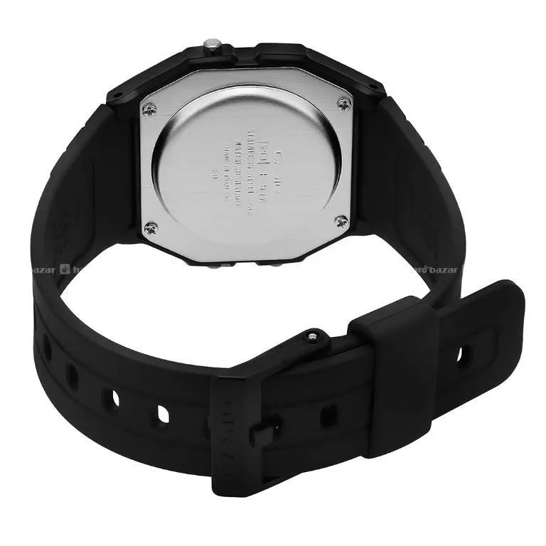 Casio Youth Series Black Watch F-91W-1Q(D002) 2