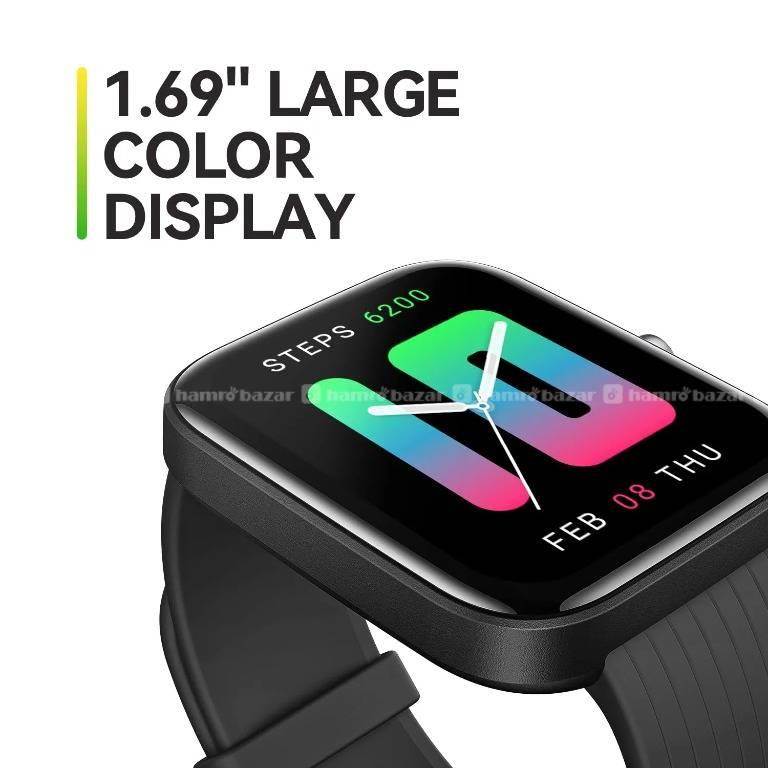 Amazfit Bip 3 Pro Smart Watch for Android iPhone 4