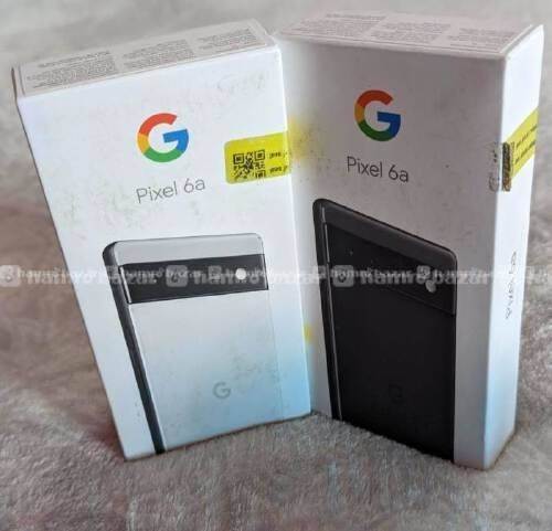 Google pixel 6a 6/128gb sealed brand new set With  1