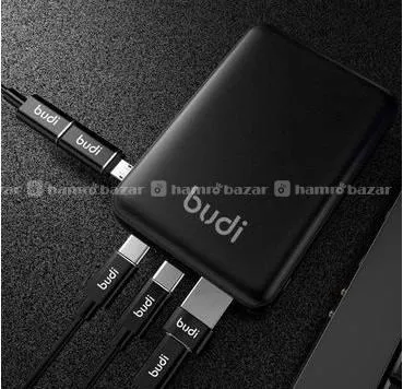 BUDI 5000mAh Power Bank Multi Cables Set 5