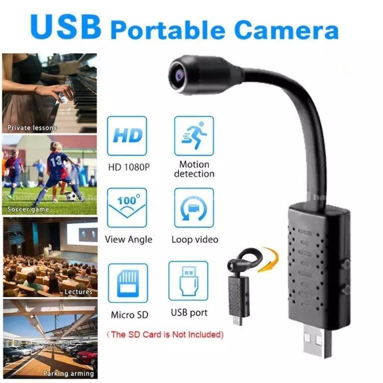 W11 MINI USB CAMERA AP 1080P HD WIRELESS 120° HOME 2