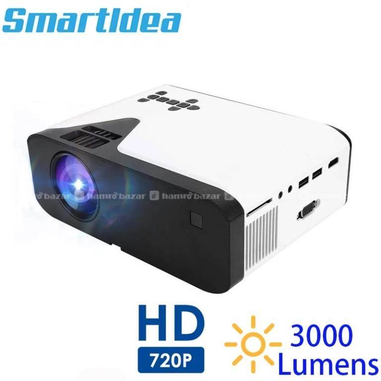 UB20 3000lumen Mini HD Projector Native 1280x720p 1