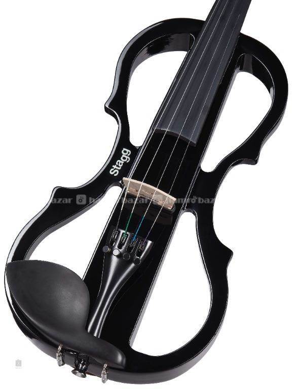 Stagg EVN X-4/4 MBK Electric Violin 3