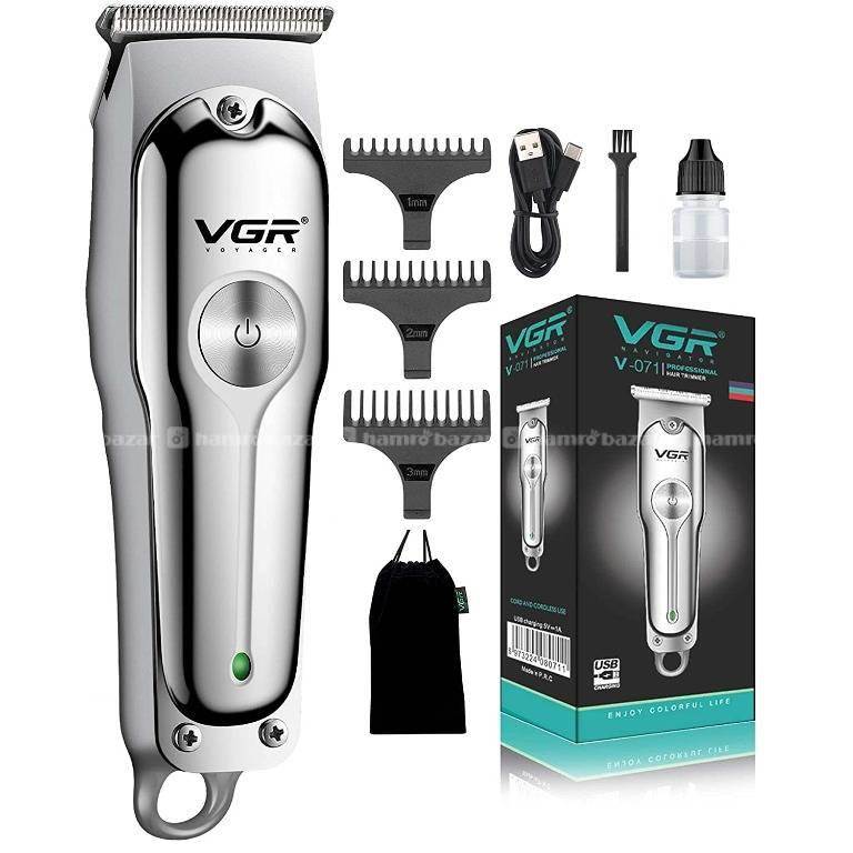 VGR 071 Professional Rechargable Hair Trimmer 1