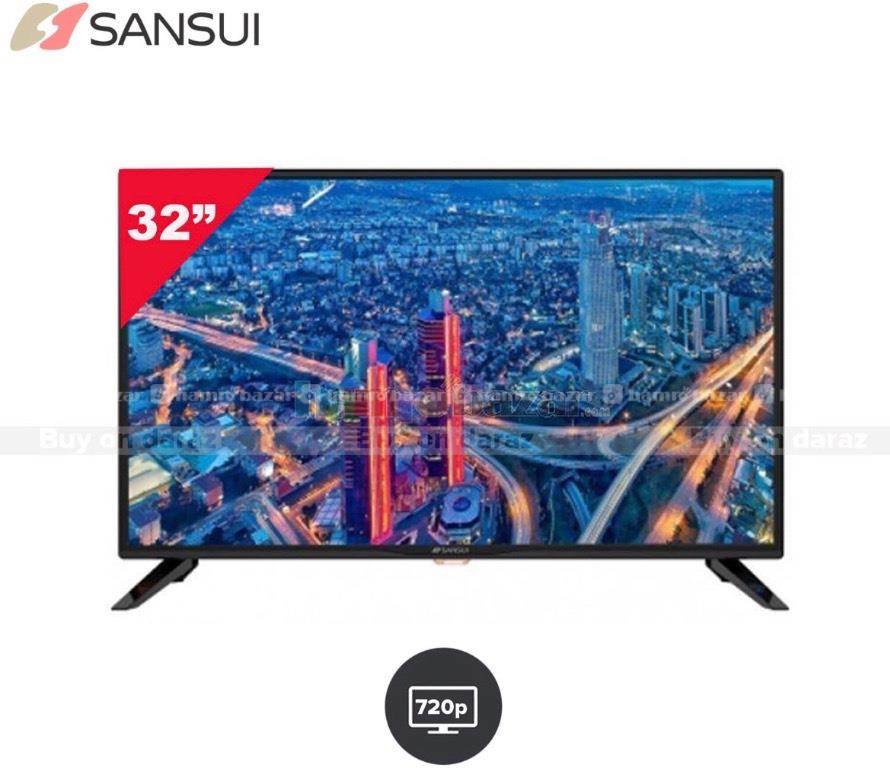 Sansui 32”inch smart tv 32S903A Hd available  1
