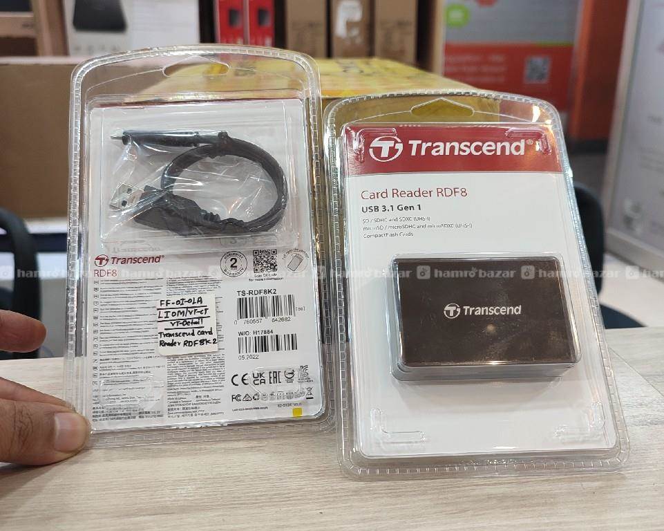 TRANSCEND CARD READER RDF8 USB 3.1 GEN 1 FOR SALE 2