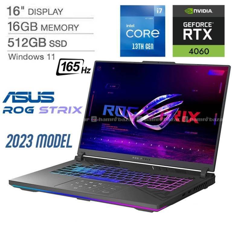 ASUS ROG STRIX RTX4060 16" 16gb 512nvme Laptop 1