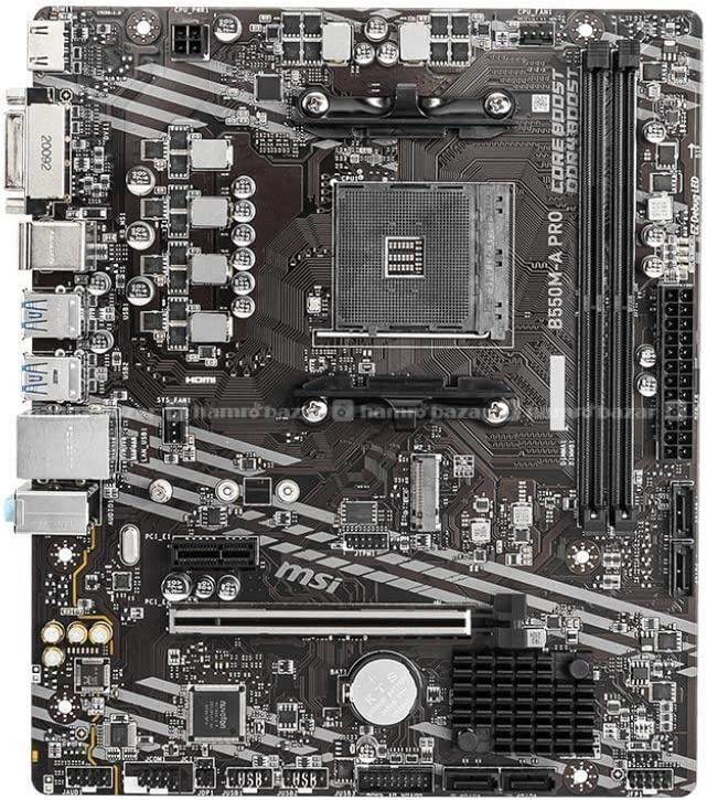 MSI B550M-A PRO ProSeries Motherboard 4