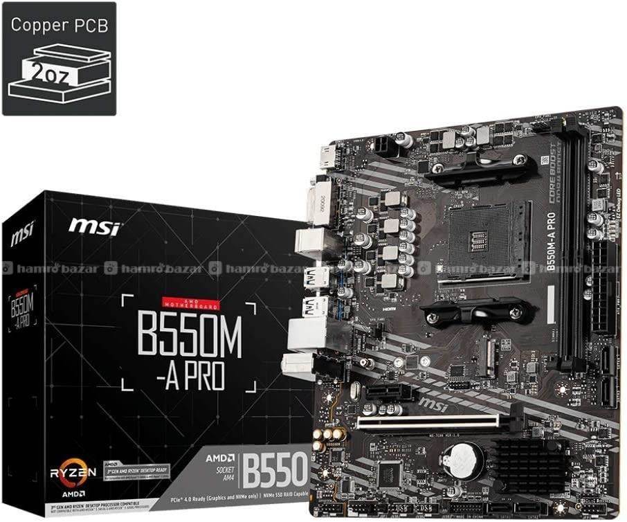 MSI B550M-A PRO ProSeries Motherboard 1