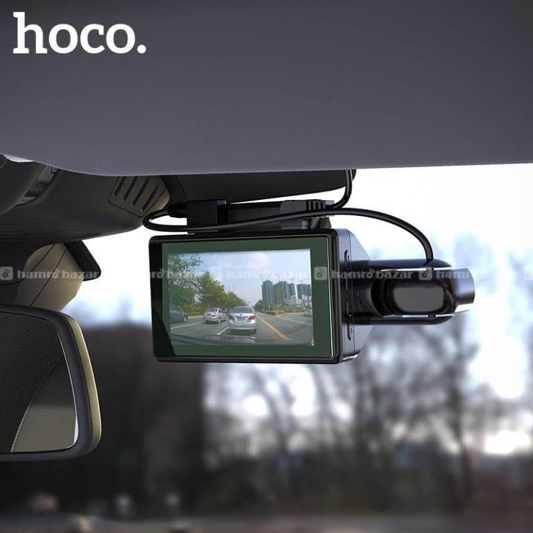 HOCO DI07 Car Dual Camera Driving Recorder 3.0 LTP 1