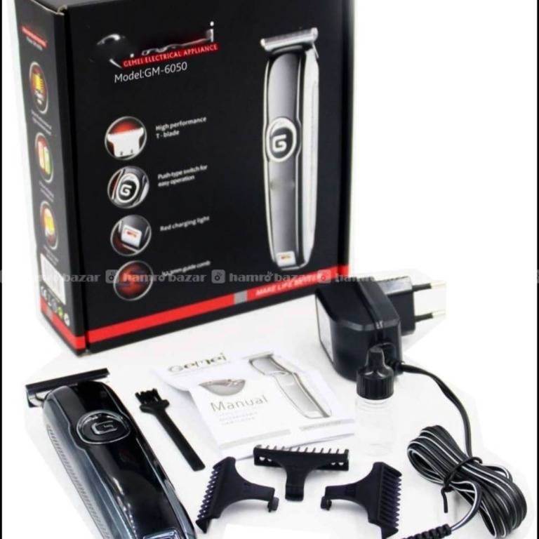 Geemy GM-6050 Professional T-blade Hair Trimmer  1